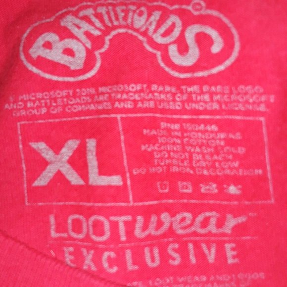 Loot Crate Exclusive Limited Battletoads Turbo Toads T-Shirt, Size XL, NWOT - Picture 11 of 11
